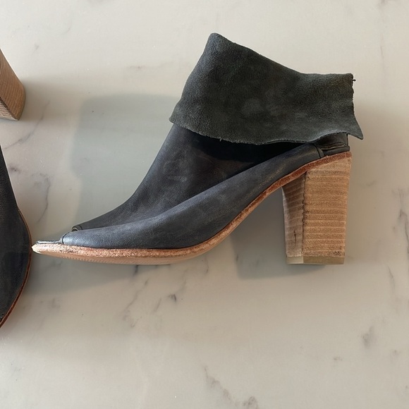 free people peep toe bootie / 39 / EUC - Picture 2 of 7